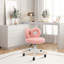 Fauteuil à roulettes de maquillage avec coussin et dossier moelleux-107254165