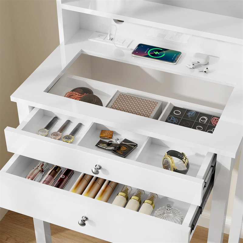 Debruyne Dressing Table with Mirror