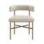 Fauteuil d'appoint en velours-164394746
