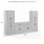 Bruckner 3-piece Sideboard And Pantry Set-1437054237