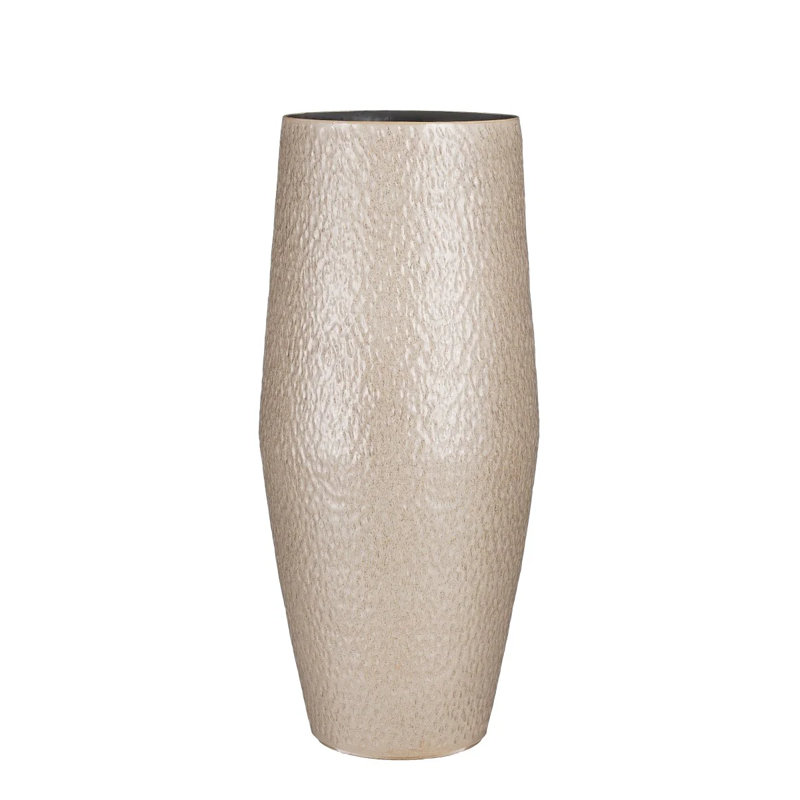 Alimzhan Ceramic Pot Planter, Taupe