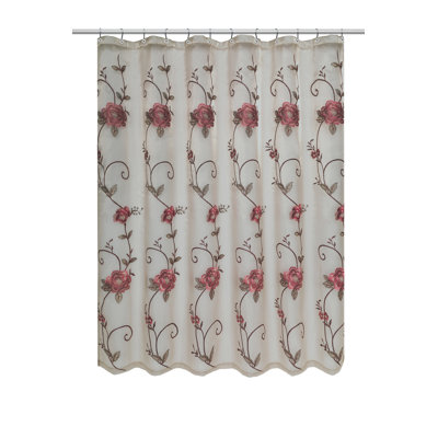 Guththorm Floral Shower Curtain