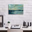 «Epigo Graffiti» «Indigo Sea» par Silvia Vassileva, art mural sur toile, 18 po x 12 po-982914664
