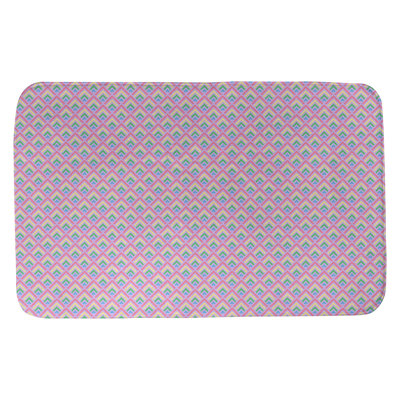 Tapis pour salle de bain dégradé Avicia