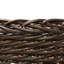 Hand Woven Wicker Laundry Basket with Handles