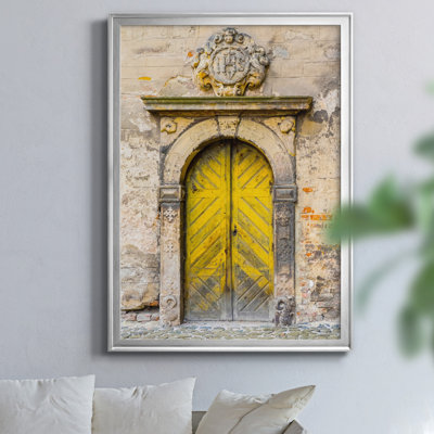 «Moravian Door» par J Paul - reproduction de photo sur toile encadrée