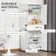 Armoire de cuisine 72 po avec 2 grandes armoires à double porte et 1 tiroir central