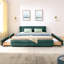 Très grande base de lit tapissier avec tissu épais-603966221-603966222