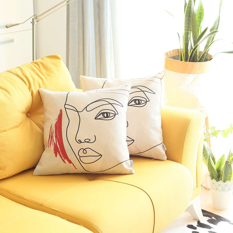 Reversible Pillow Cover