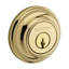 Traditional Round Single Cylinder Deadbolt with Smartkey-22039880