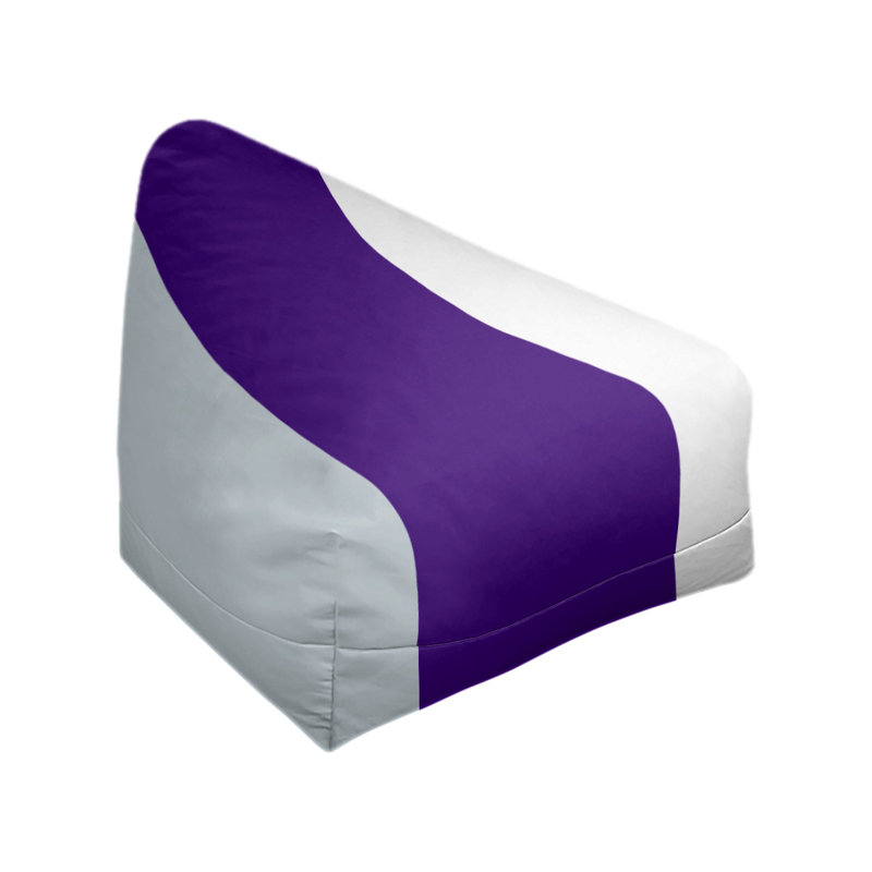 Fauteuil à billes classique Colorado, Argent / mauve / blanc