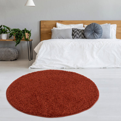 Myshaggy Collection Rugs Solid Design in Terra