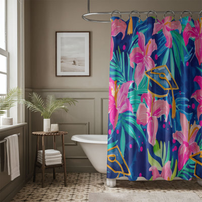 Graduation Cap Styles - 1 Piece Standard Shower Curtain