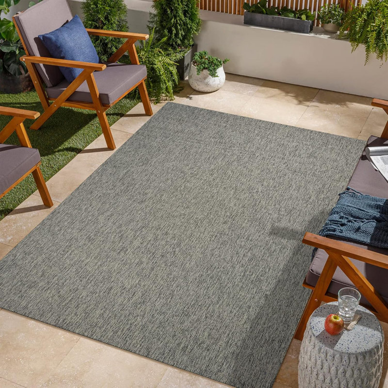 Waterproof Area Rugs Soft Outdoor Rug Low Pile Indoor Shaggy Rugs Non Slip Washable Carpets 0302S, Rectangle 120 x 180 cm