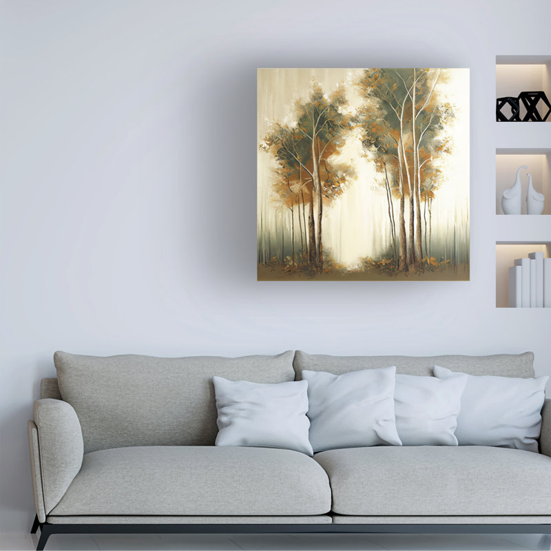Art sur toile Sasha Tree Tales III, H 14 po x l 14 po
