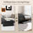 Faux Leather Ottoman-330047598