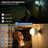 2-pack Emergency Rechargeable Led Bulbs, Rgb + Cct Color Changing With Remote, 5w 300lm E26 Base, 1800mah Battery Backup & Usb Charging For Power Outage, Camping-125672796