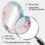 Miroirs printaniers au printemps pastel - Grand miroir mural ovale sur métal-1138010892