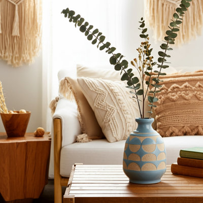 Vase en céramique en grès Jeiker Boho