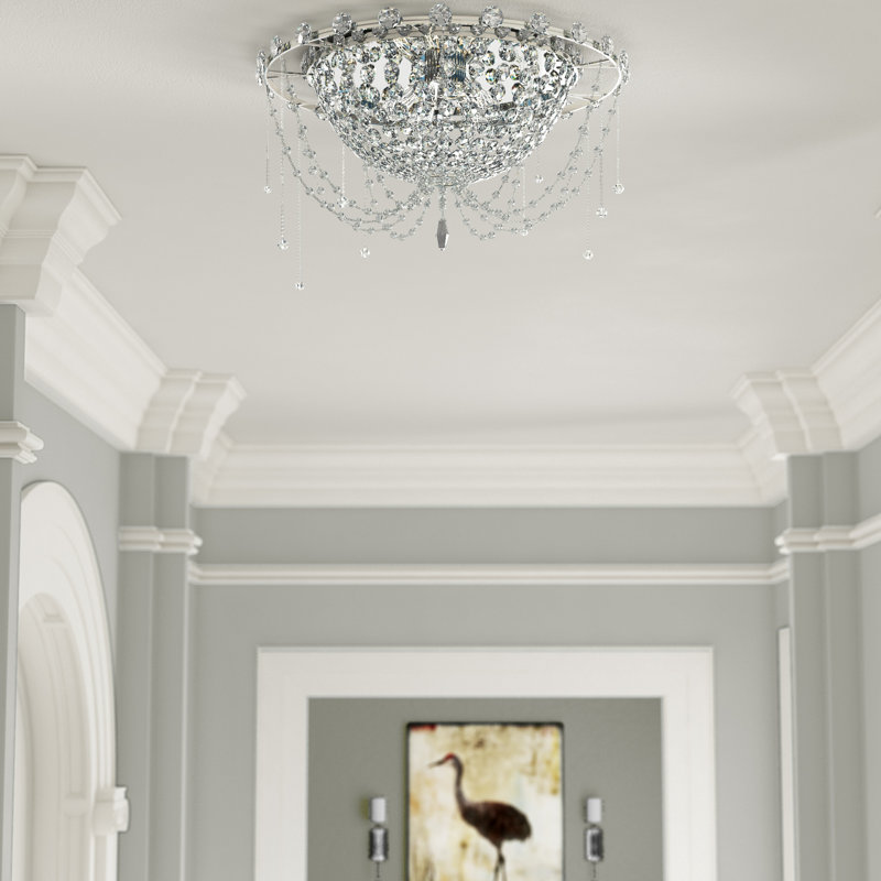 Chrysalita 5 - Light Flush Mount, Spectra Crystal Clear