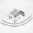 Waterfall-style Bathroom Sink Faucet with Pop-Up Drain and Supply Lines-120650289