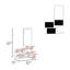 Meuble-lavabo flottant blanc avec miroir inclus