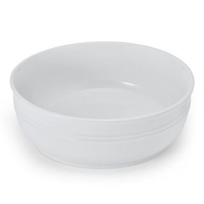 Fitz and Floyd Everyday White Bistro Serve Bowl