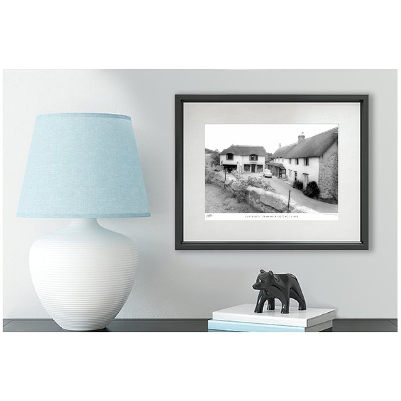 Lustleigh, Primrose Cottage C1965 by Francis Frith - Single Picture Frame Print, 60cm H x 80cm W x 2.3cm D