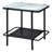 Glass Top End Table