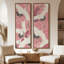 Ensemble de 2 toiles encadrées 20 x 60 pouces Vintage Floral and Landscape-682673354