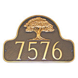 Lexington 1-Line Lawn Address Sign