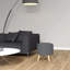 Repose-pieds avec rangement, repose-pieds rond et tabouret