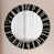 Black and White Radial Composition