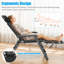 Fauteuil inclinable et pliable, chaise longue réglable à double usage avec accoudoirs pour l'intérieur et l'extérieur