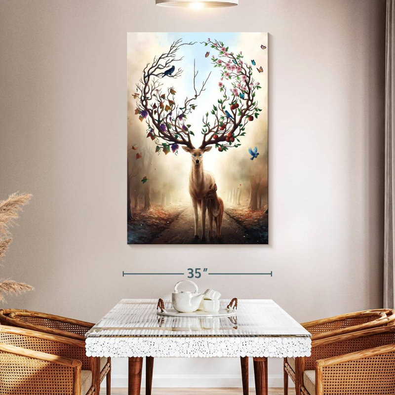 Kelan Seasons Change, 51" H x 34" W