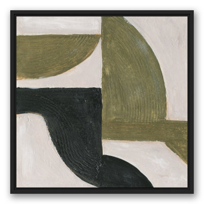 " Abstract Moody Shapes " Painting Print