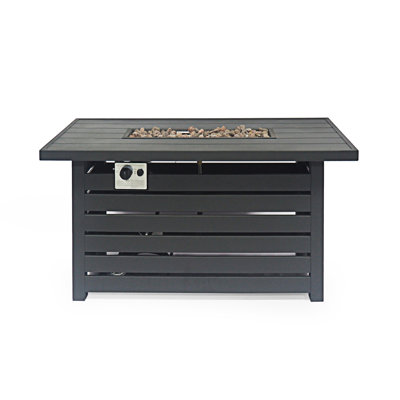 Rectangular Iron Fire Pit - 30
