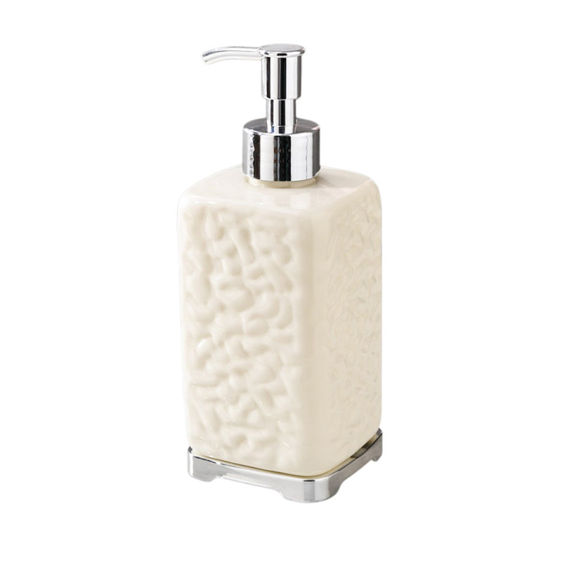 Bouteille d'eau 450 ml Distributeur de mains Bouteille Good Look Hands, Blanc