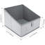 Tissu Cube ou bac en tissu