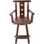 Tabouret de bar rustique en bois de sapin (sans la table)