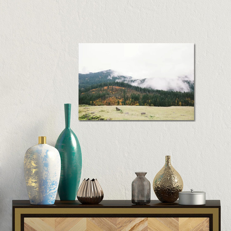Mountains, Portland, Oregon by Lovelylittlehomeco - Gallery-Wrapped Canvas Giclée on Canvas, Wrapped Canvas