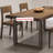 Modern simple solid wood dining table set..-110081330