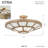Istria Semi Flush Mount