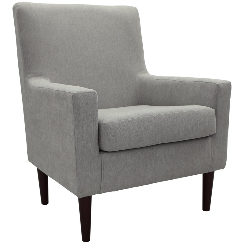 Donham Upholstered Accent Chair, Toulan Taupe Twill