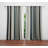 Evmorfia Semi Sheer Curtain Pair-1973087283