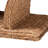 Bali & Pari Alyssa Seagrass Console Table - Handwoven Display Table With Sculptural Frame For Entryway, Hallway, Or Living Room