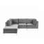 Liz 4 Seater Velvet Corner Sofa -1655966708-1655966709