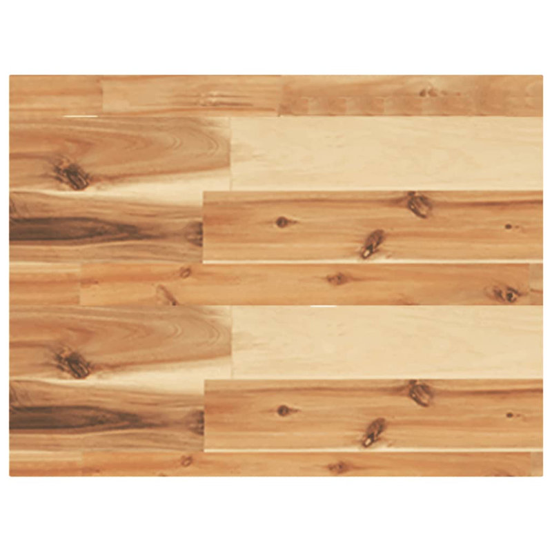 Table Top Rectangular Solid Wood Acacia, Oil, 160 cm H x 50 cm x 4 cm D 