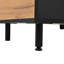 Unfinished TV Stand for TVs up to 77" with Fireplace Included