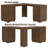60"W L-Shaped Desk With 2 USB Ports and 3 Power Ports, Storage-201469355